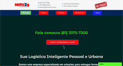 Desktop Screenshot of moto29.com.br